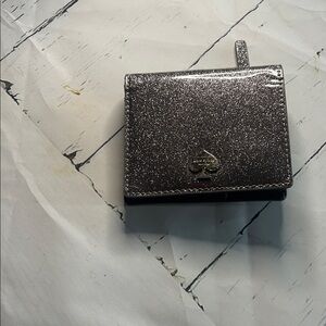 Kate Spade Glittery Silver Wallet